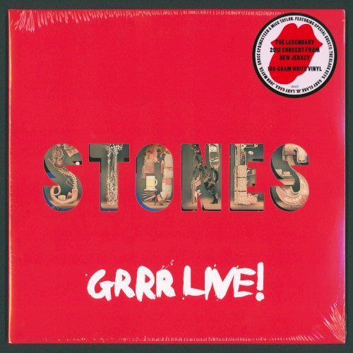The Rolling Stones- Grrr Live [Colored Vinyl] [180 Gram] (Wht) ( Vinyl )