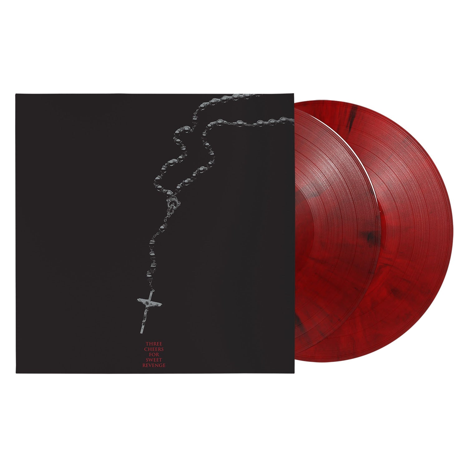 My Chemical Romance- Three Cheers for Sweet Revenge (Deluxe Edition) (Red & Black Marble Vinyl) ( Vinyl )