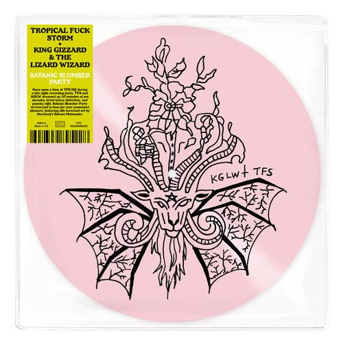 King Gizzard and the Lizard Wizard/Tropical Fuck Storm- Satanic Slumber Party EP (Ltd Pink Silkscreened Vinyl) ( Vinyl )