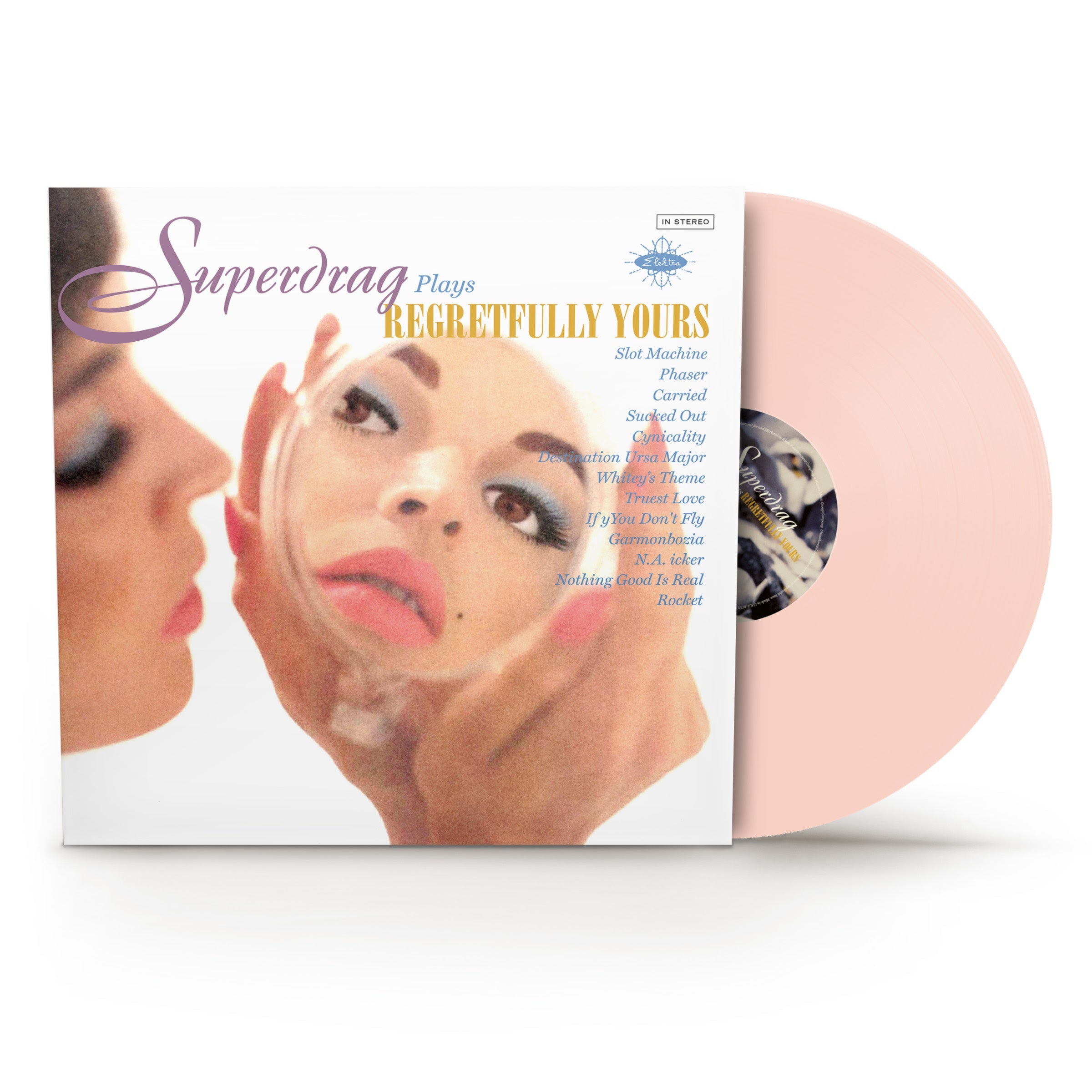 SUPERDRAG- Regretfully Yours (Elektra 75) (Opaque Pink Vinyl) ( Vinyl )