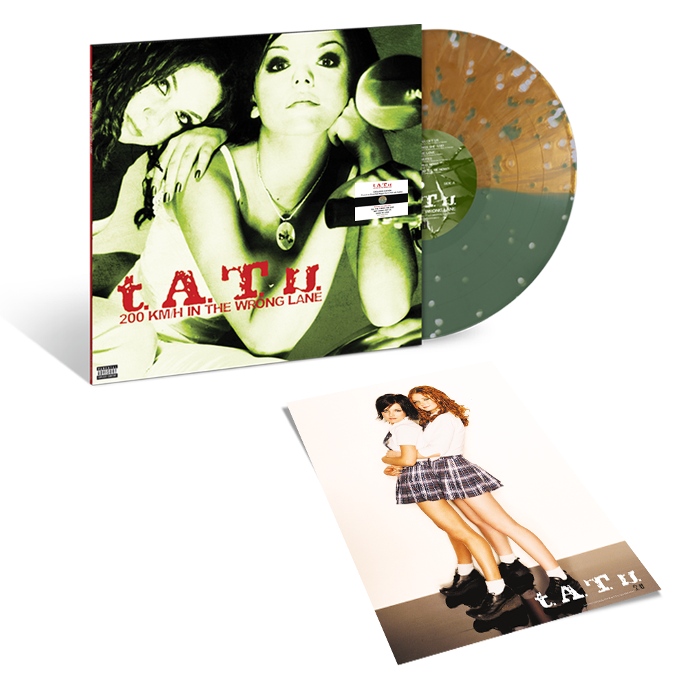 t.A.T.u.- 200 km/h In The Wrong Lane [Green/Gold Nugget Split Splatter LP] (PREORDER) ( Vinyl )
