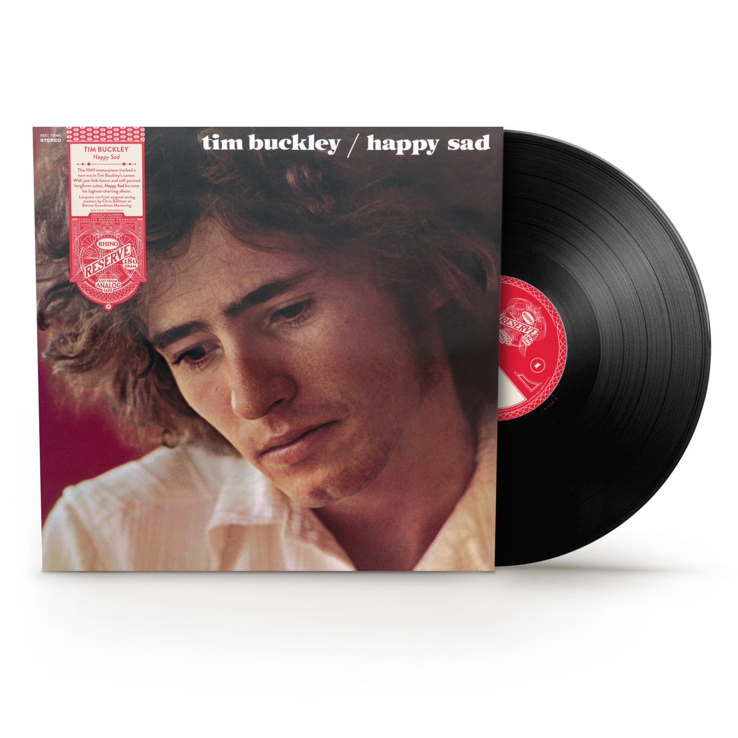 Tim Buckley- Happy Sad (Elektra 75) (Rhino Reserve) ( Vinyl )