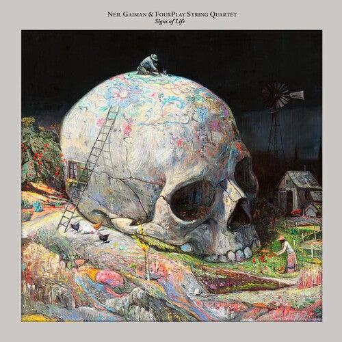 Neil Gaiman & Fourplay String Quartet- Signs Of Life (Silver Fox Vinyl) ( Vinyl )