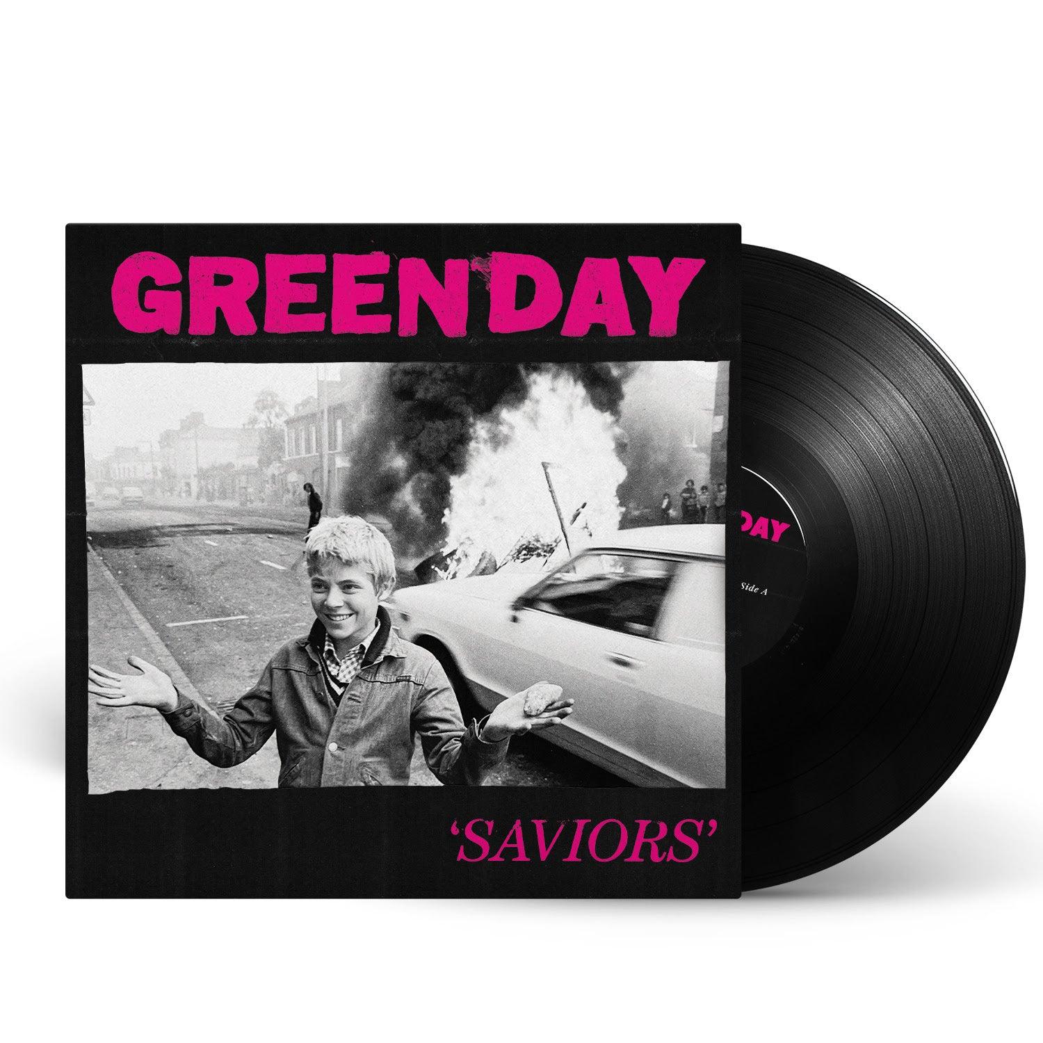 Green Day- Saviors (Black Vinyl w/ Poster) ( Vinyl )
