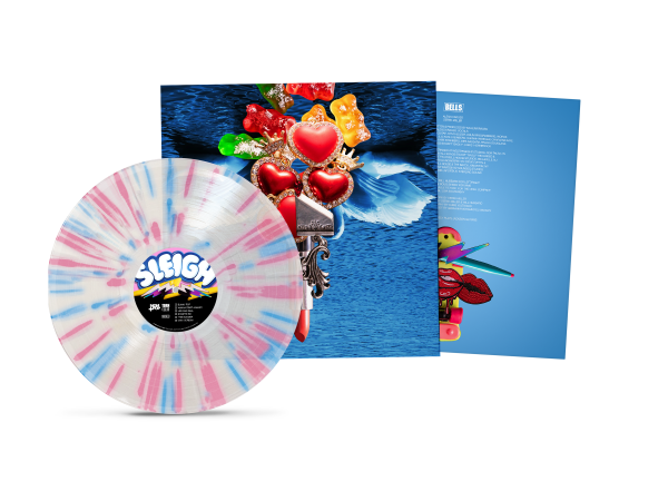 Sleigh Bells- Bunky Becky Birthday Boy (Clear with Pink & Blue Splatter Vinyl) ( Vinyl )