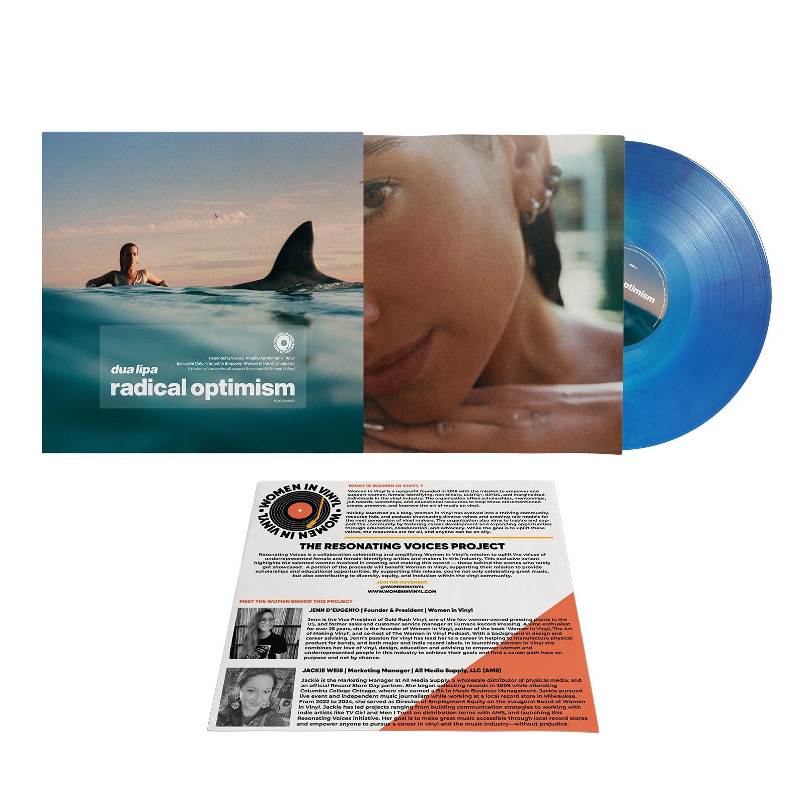 Dua Lipa- Radical Optimism (Galaxy Blue 'Women In Vinyl' Edition) ( Vinyl )