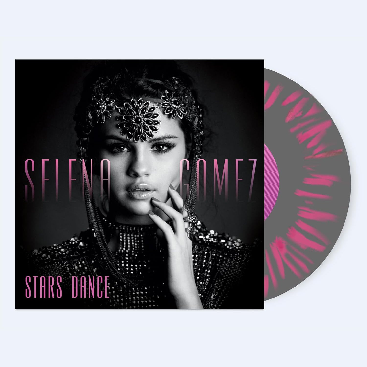 Selena Gomez- Stars Dance (Gray/Red Wine Splatter Vinyl) ( Vinyl )