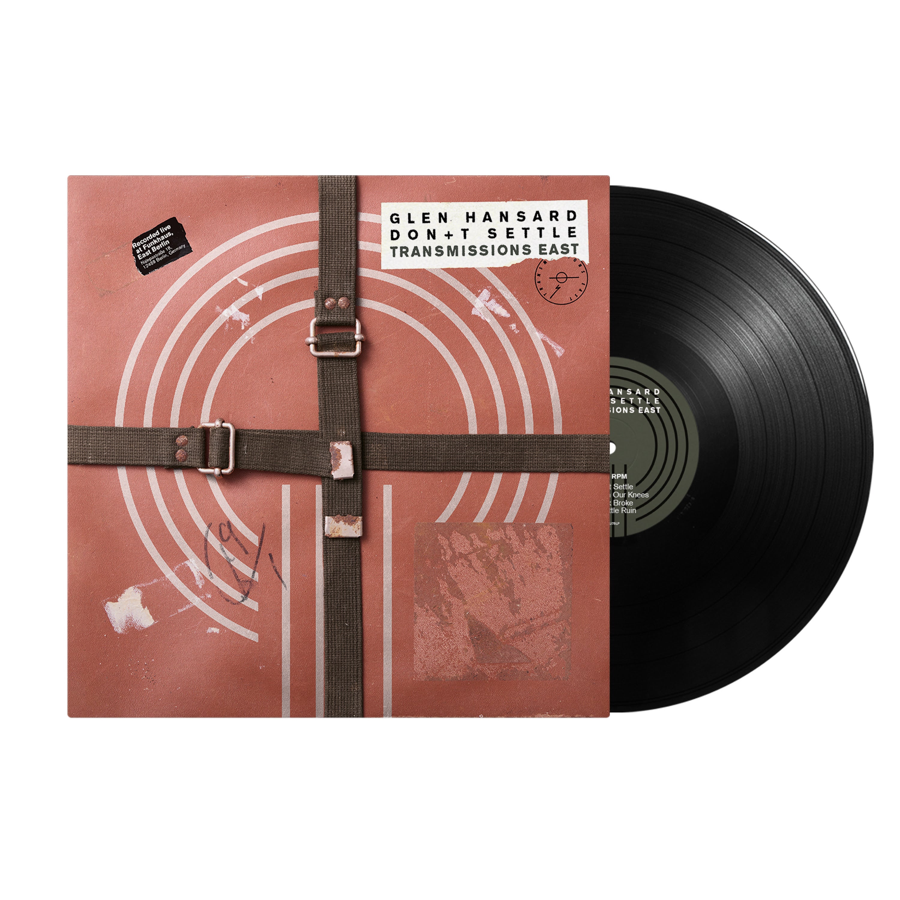 Glen Hansard- Don’t Settle (Vol. 1 - Transmissions East) (Black Vinyl) (PREORDER) ( Vinyl )