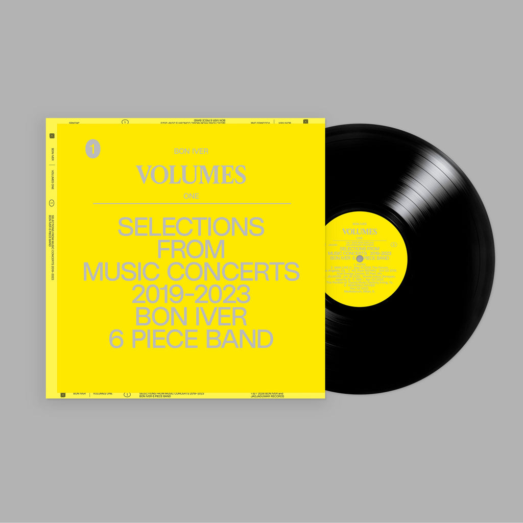 Bon Iver- VOLUMES: ONE "SELECTIONS FROM MUSIC CONCERTS 2019-2023 BON IVER 6 PIECE BAND ( Vinyl )