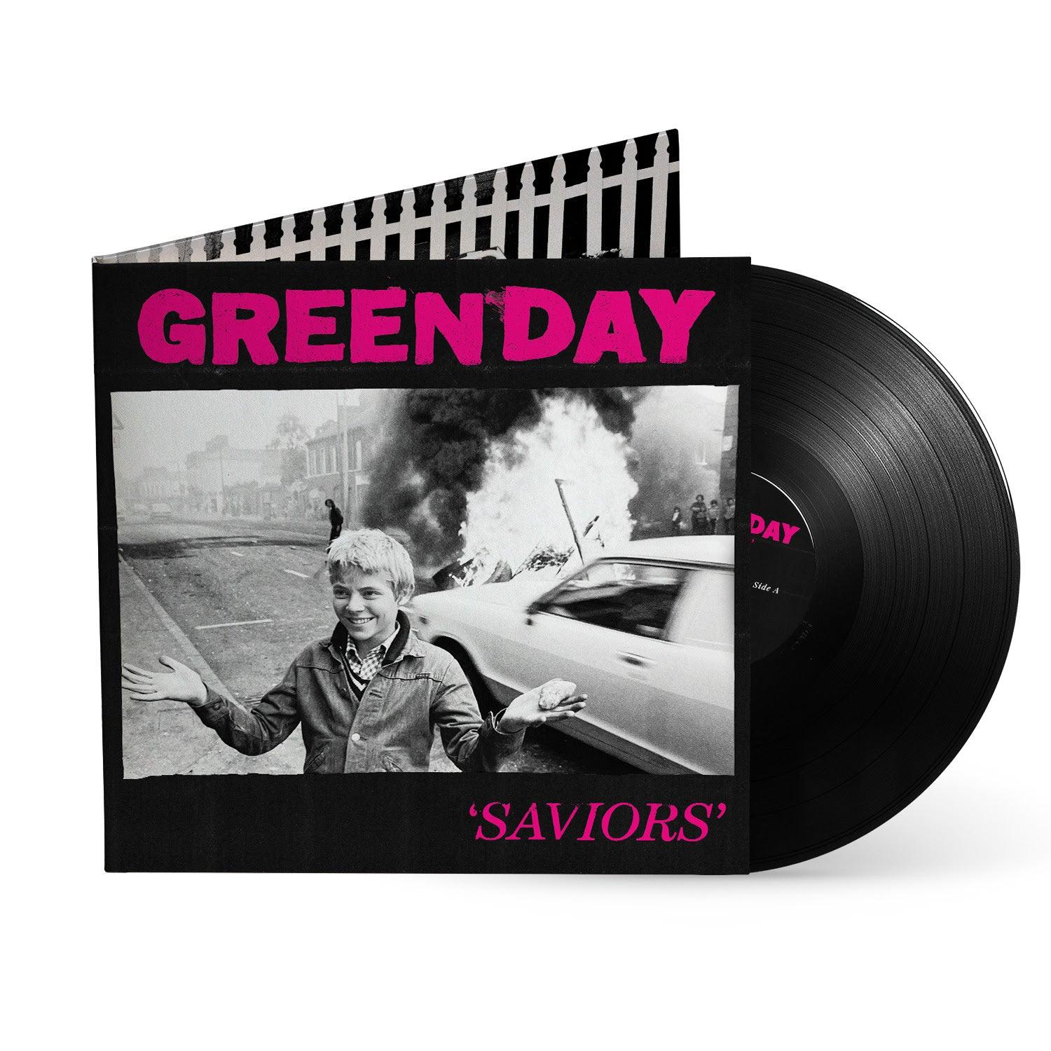 Green Day- Saviors (Deluxe 180g Vinyl w/ Gatefold Embossed Jacket & Poster) ( Vinyl )