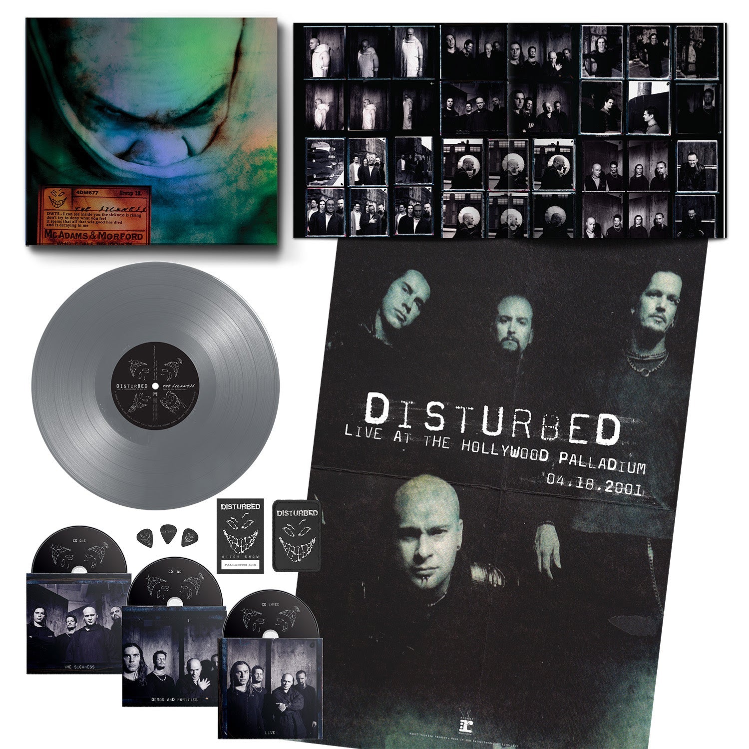 Disturbed- The Sickness (25th Anniversary Edition) (1LP/3CD Boxset) ( Vinyl )