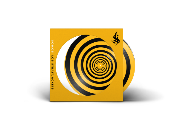 Los Straitjackets- Somos Los Straitjackets (Indie Exclusive Hypnowheel Pic Disc) ( Vinyl )