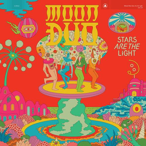 Moon Duo- Stars Are the Light (Neon Pink Vinyl) ( Vinyl )