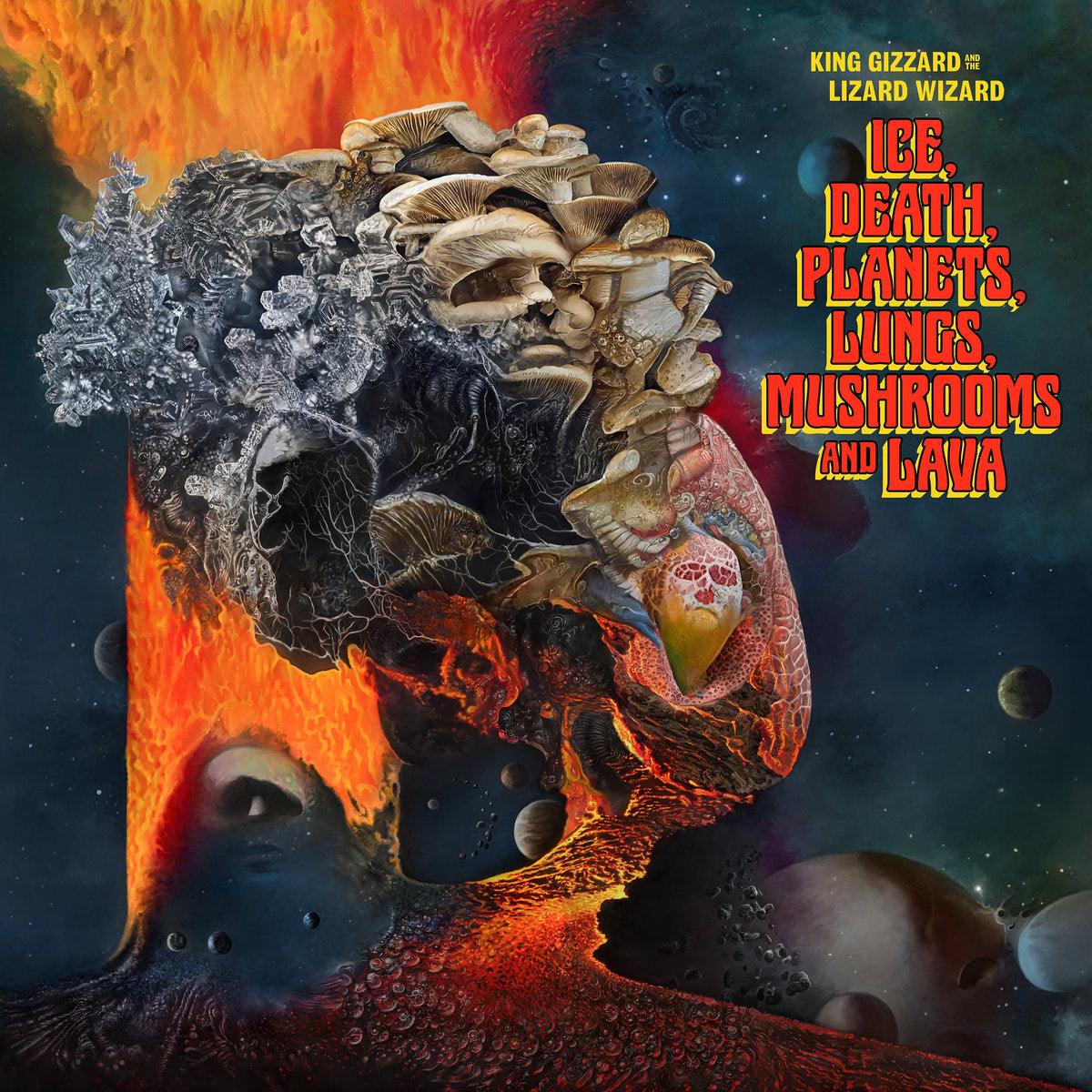 King Gizzard & The Lizard Wizard- Ice, Death, Planets, Lungs, Mushrooms and Lava ( Vinyl )