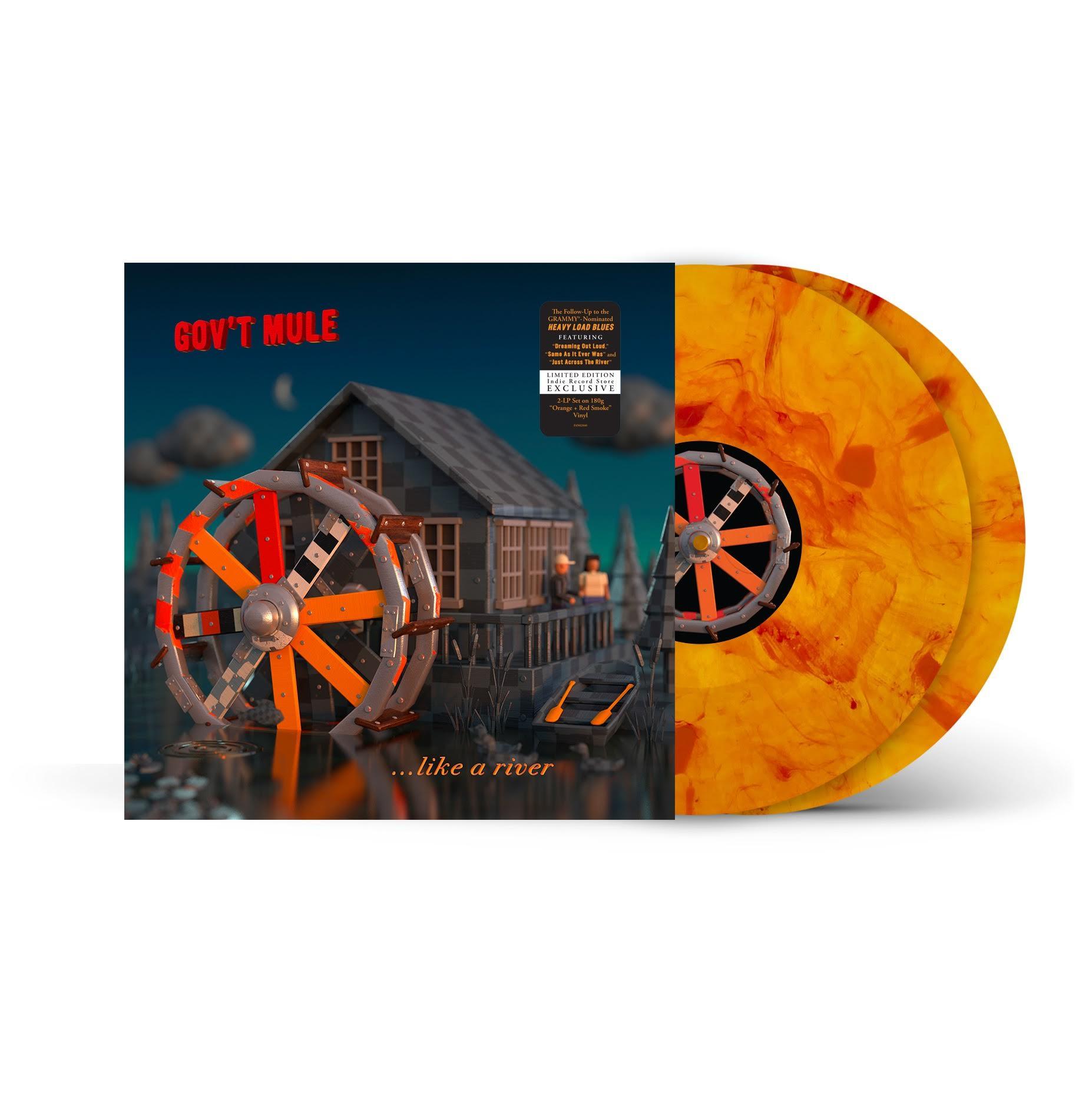 Gov't Mule- Peace... Like A River (Indie Exclusive Orange & Red Vinyl) ( Vinyl )